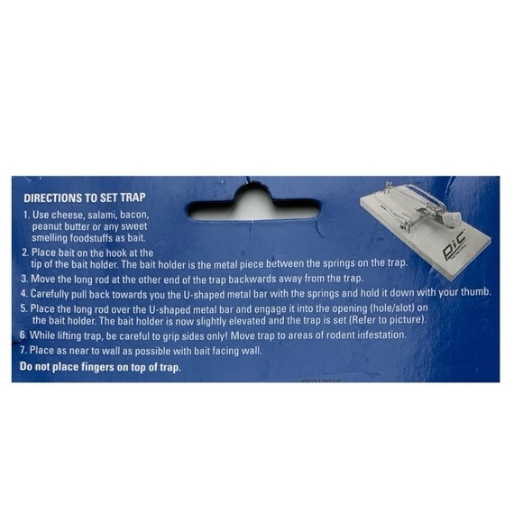 Pic Mousetraps Wood Traps Easy and Disposable Pack of 4 Wood Traps - Picture 3 of 6